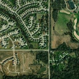 16701 South Lackman Road, Olathe, KS High Resolution Satellite Map