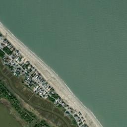 Broadkill Beach Delaware High Resolution Satellite Map