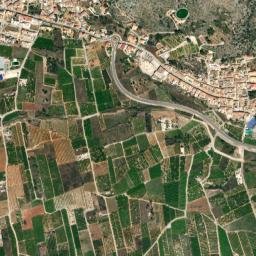 Sanet y Negrals map(satellite map)