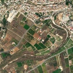 Beniarbeig map(satellite map)
