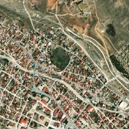 Yunak map(satellite map)