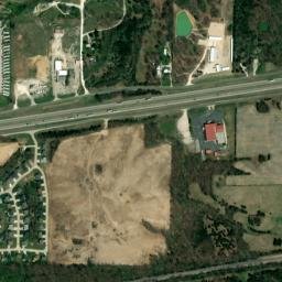 North Elkhorn, MO, America High Resolution Satellite Map