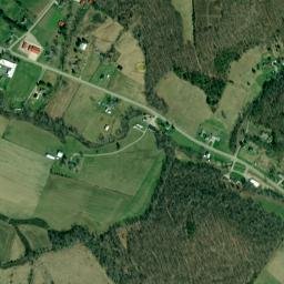 Lombardsville Ohio High Resolution Satellite Map