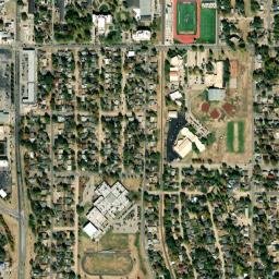 Salina, KS, USA High Resolution Satellite Map