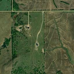 S Cunningham Rd Salina Kansas High Resolution Satellite Map