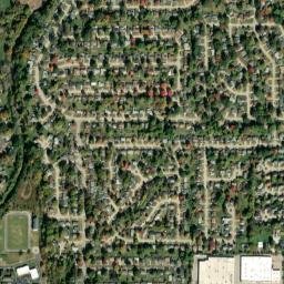 2938-2998 Retford Drive, Florissant, MO High Resolution Satellite Map