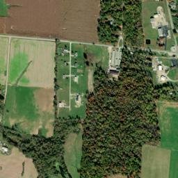 Panhandle Ohio High Resolution Satellite Map