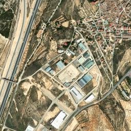 La Font de la Figuera map(satellite map)
