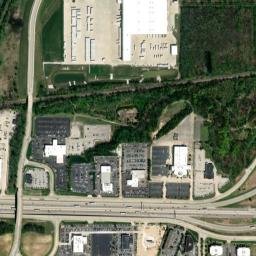 Interstate 70, St. Peters, MO 63376, USA High Resolution Satellite Map