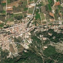 Benidoleig map(satellite map)