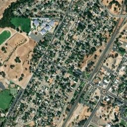 Rocklin map(satellite map)