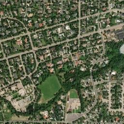 Broadmoor Colorado High Resolution Satellite Map