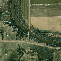 Bunker Hill Hoisington Road, Bunker Hill, KS High Resolution Satellite Map