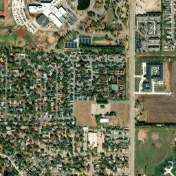 2627 Colonial Ln Salina Kansas High Resolution Satellite Map