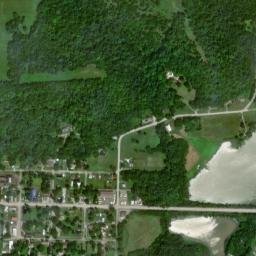 Higginsport Ohio High Resolution Satellite Map