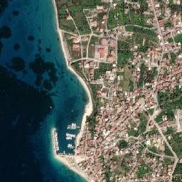 Pálairos map(satellite map)