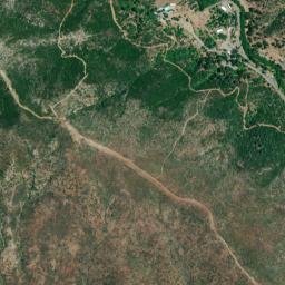 Harbin Springs California High Resolution Satellite Map