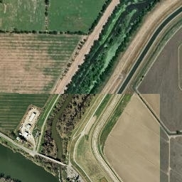 Joes Landing California High Resolution Satellite Map