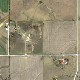 U.S. 56, Overbrook, KS 66524, USA High Resolution Satellite Map
