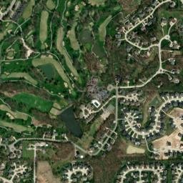 402 Charlemagne Drive, Lake Saint Louis, MO High Resolution Satellite Map