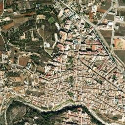 Gata de Gorgos map(satellite map)