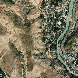Varzob map(satellite map)