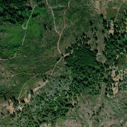 El Dorado County map(satellite map)