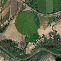 Rogers Mesa Colorado High Resolution Satellite Map