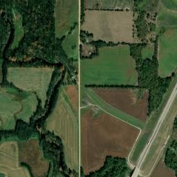 Kansas Turnpike Burlingame KS High Resolution Satellite Map