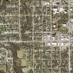 Baldwin City map(satellite map)
