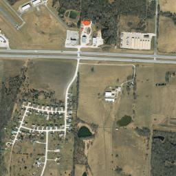 Satellite view of Hidden Pines Country Club