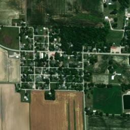 242 Washington St Pocahontas IL High Resolution Satellite Map