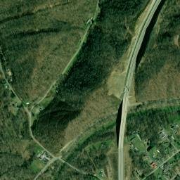 Highland Bend Ohio High Resolution Satellite Map