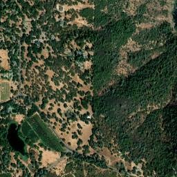 1283 Gold Rush Ln Placerville CA High Resolution Satellite Map