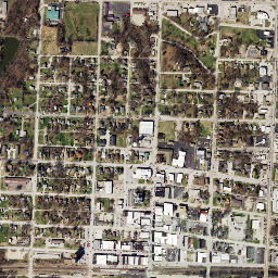 Warrensburg map(satellite map)
