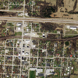 Knob Noster map(satellite map)