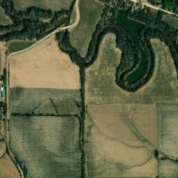 Grape-Parkerville Street White City KS High Resolution Satellite Map