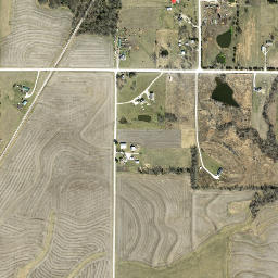 1538-1548 North 150 Road, Baldwin City, KS High Resolution Satellite Map