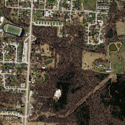 699 East McKissock Street, Knob Noster, MO High Resolution Satellite Map