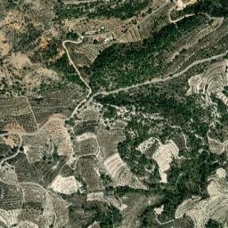 Benimassot map(satellite map)