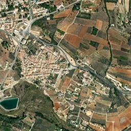 Alcalalí map(satellite map)