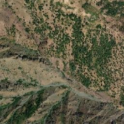 Varzob District map(satellite map)