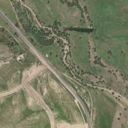 6601-6689 South Marksheffel Road High Resolution Satellite Map