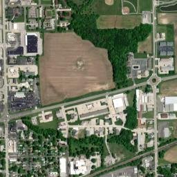 Highland, IL 62249, USA High Resolution Satellite Map