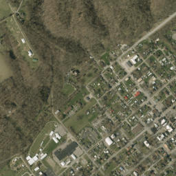 Vevay map(satellite map)