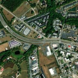 Nassau Delaware High Resolution Satellite Map