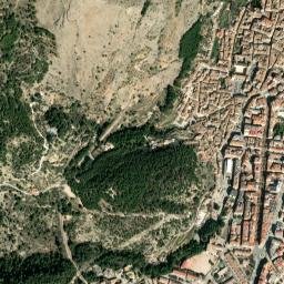 Cocentaina map(satellite map)