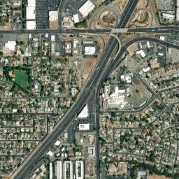 Dwight D. Eisenhower Hwy Roseville High Resolution Satellite Map