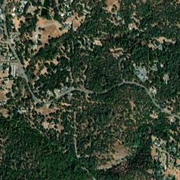 Cold Springs California High Resolution Satellite Map