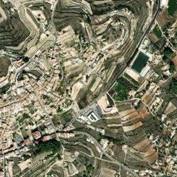 Benitachell map(satellite map)
